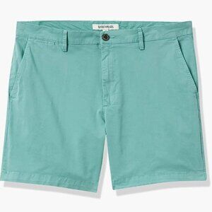 Men's Slim-Fit 7" Flat-Front Comfort Stretch Chino Short, Size 60